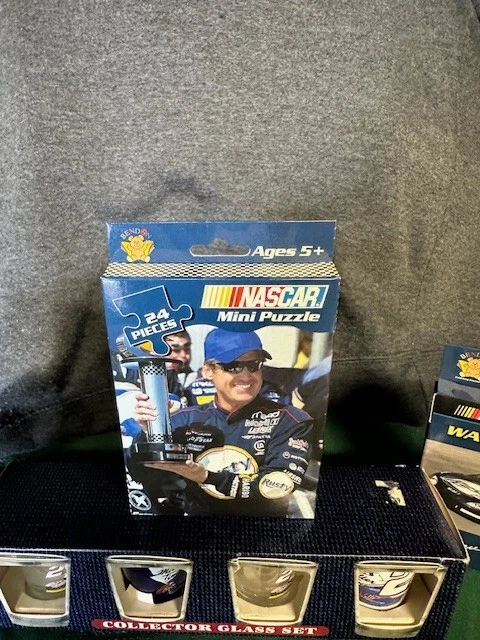 Hunter NASCAR  Officially Licensed Collector Shot Glasses Set of 3 and more - Image 3 of 3