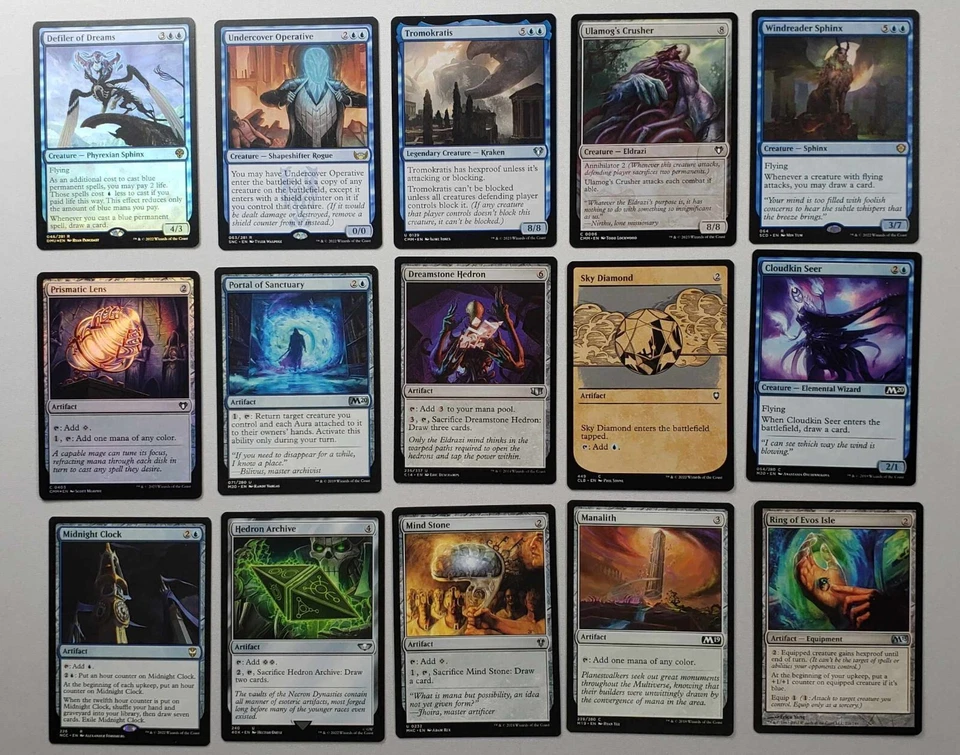 MTG Commander Braids, Conjurer Adept 100 Card Blue EDH Deck with Rares - Image 4 of 4