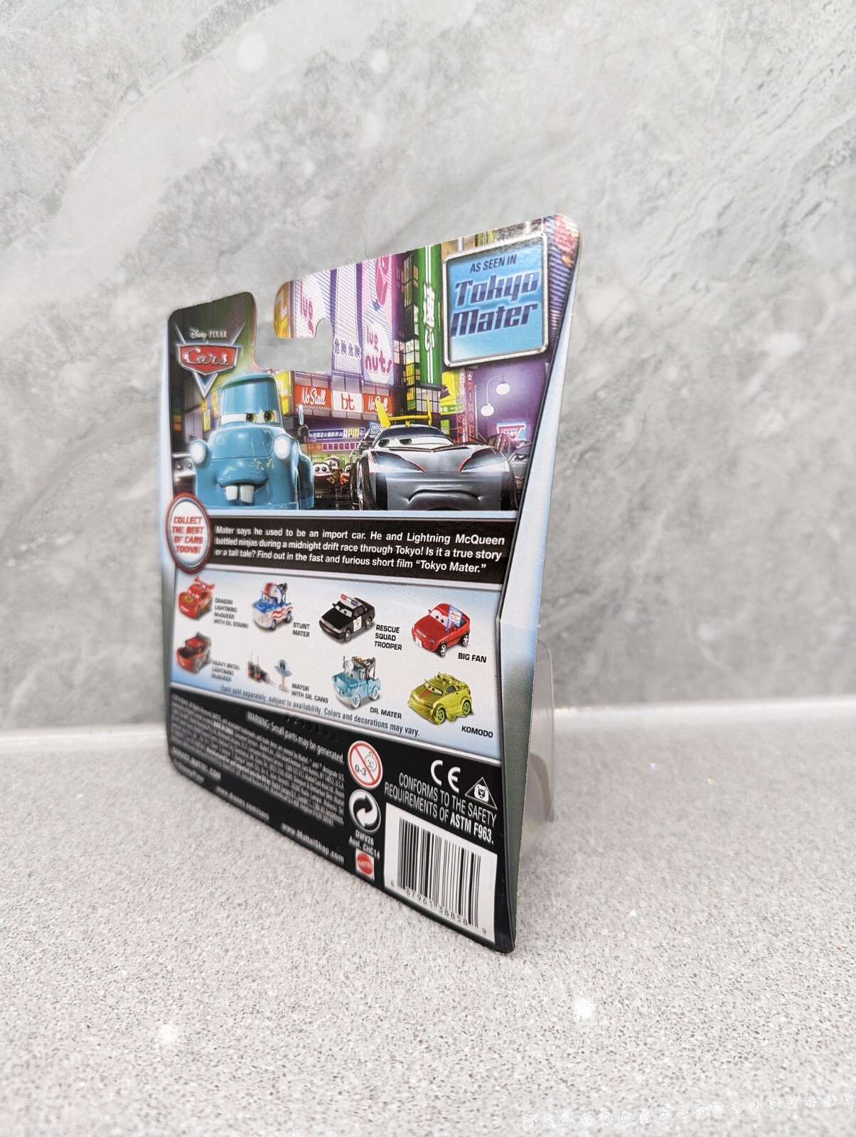 Disney Pixar Cars Dragon Lightning McQueen With Oil Stains Mattel 155