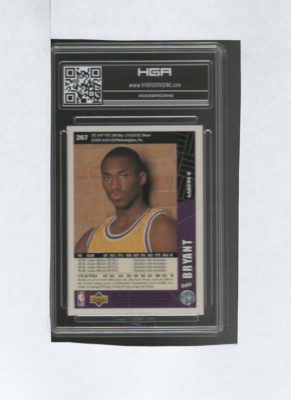 Kobe Bryant #267 1996-97 Upper Deck Collector's Choice Rookie