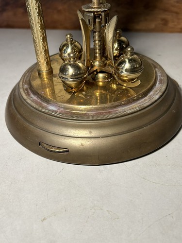 Schatz 400 Day Anniversary Torsion Glass Dome Mantel Table Desk Shelf Clock - Picture 9 of 14