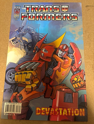 The Transformers: Devastation #1 (2007 IDW) Comic Book Lot (2) Cover A/B