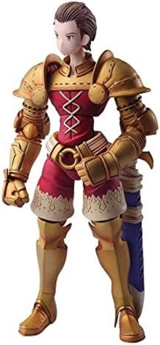 SQUARE ENIX FINAL FANTASY TACTICS BRING ARTS DELITA HEIRAL Figure F/S w/Track#