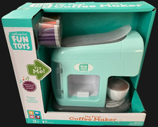 Nothing But Fun Toys My First Coffee Maker Electronic Sounds Pretend Play NIB