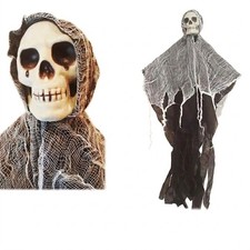 Halloween Skull Hanging Decor Prop Horror Theme Party Haunted House Outdoor Bar