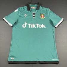 Authentic Original Macron Wrexham FC 2021/2022 Away Shirt Mens Medium (1343)