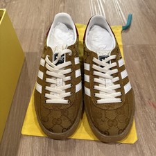 Gucci Adidas x Gucci Gazelle GG Monogram Low ...
