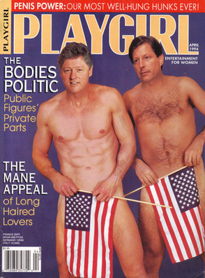 PLAYGIRL April 1994 Candlebox BILL CLINTON Al Gore LONG HAIRED men MATT BAKER