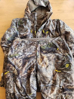 Scent Blocker Outfitter Jacket & Vest & Pants SUIT,  both MOC-DNA 2X and XL