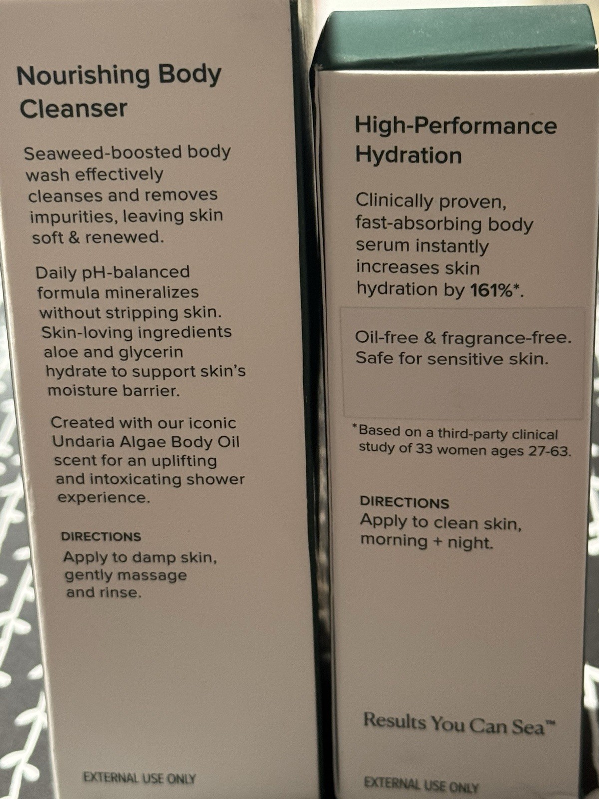 OSEA 4 piece travel set. New in box