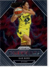 2021 Panini Prizm WNBA Fireworks Sue Bird #18 | Seattle Storm