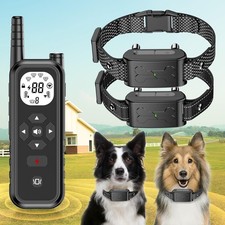 Wireless Dog Fence, Electric Fence for Dogs with Training Collar 185 Days Sta...