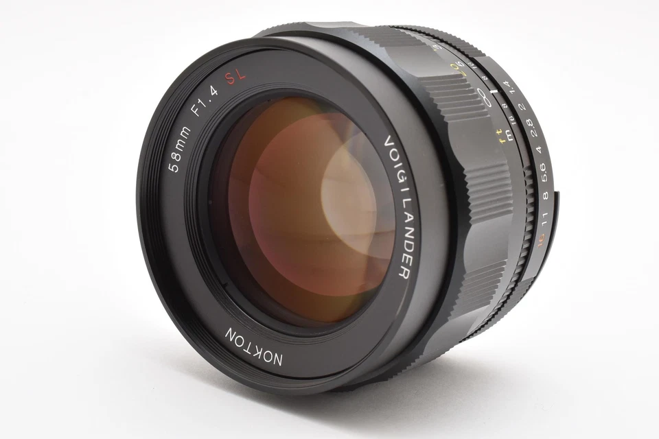 [MINT+ w/hood] Voigtlander NOKTON 58mm F1.4 SLII For Nikon F Ais Ai-s From JAPAN - Image 2 of 4