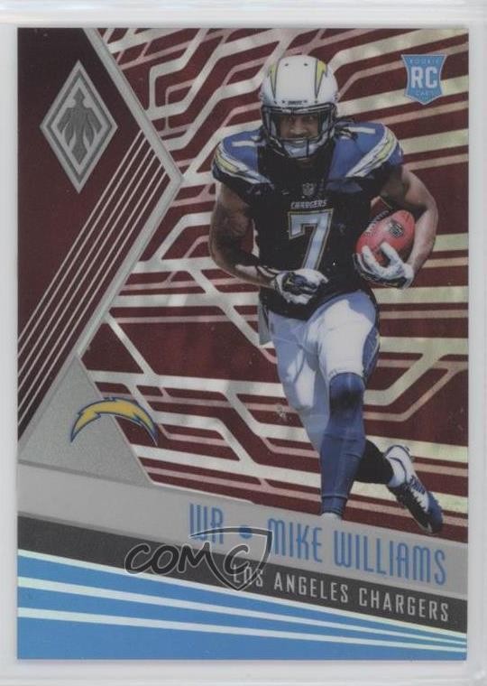 2017 Panini Phoenix Rookies Red 97/299 Mike Williams #122 Rookie RC 0ps8