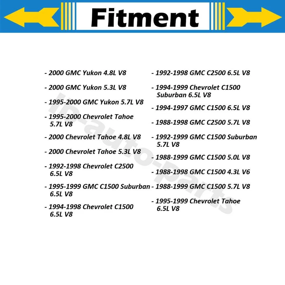 2 piezas centradas en manguera de línea de freno delantero para Chevrolet C1500 1988-1999 Foto 2 de 4