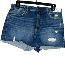 Wrangler High Rise Vintage Cut-Off Jean Shorts 3" Classic Retro Casual Size 8/29