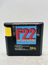 F22 Interceptor (Sega Genesis, 1991) (250069) Cart Only Tested Works