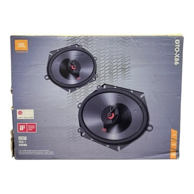 JBL GTO-X86 6x8 5x7 2-Way GTO Series Car Speakers 180W Pair NEW