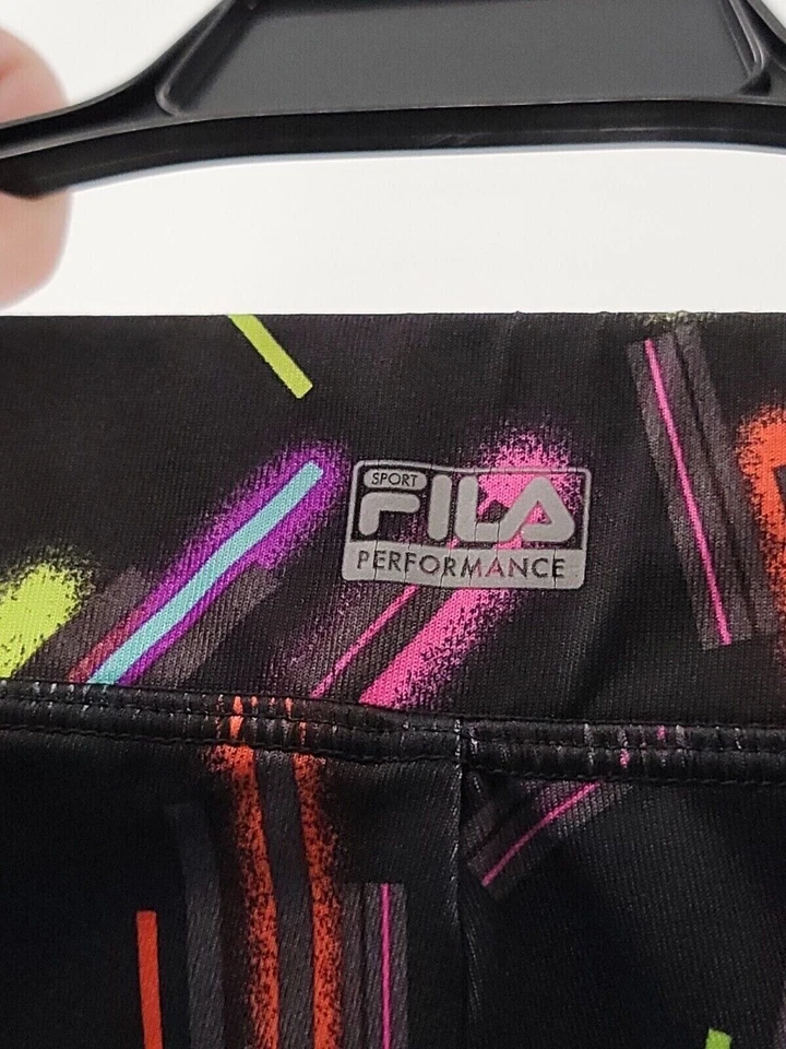 Леггинсы FILA Sport Performance молодежные для девочек размер L(14) разноцветные морковь  - Изображение 3 из 4