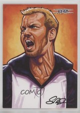 2008 TRISTAR TNA Wrestling Cross the Line Scott Blair Art Christian Cage 0wd2