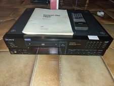 Lecteur Compact Disc Sony CDP X222ES avec télécommande et notices