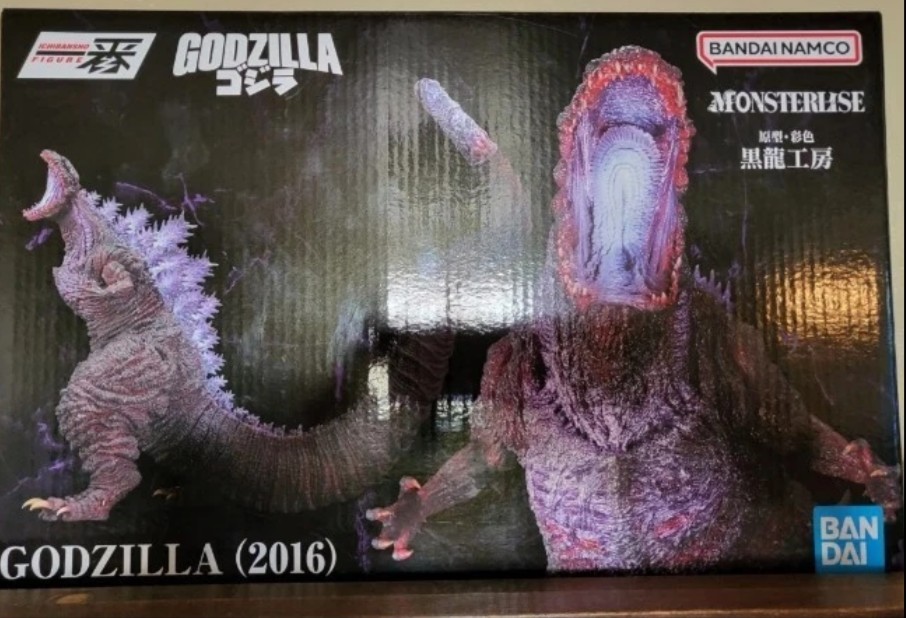 ゴジラ(2016) MONSTERLISE Bandai Ichibansho Shin Godzilla Monsterlise Godzilla Figure (2016