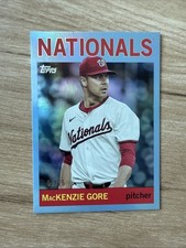 05/25* MacKenzie Gore 2025 Topps Archives Blue Foilboard #88 Parallel