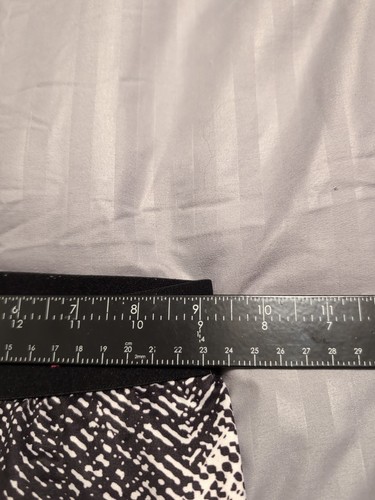 Nike Dri Fit Geometric Leggings Girl's Size S Pull On - Picture 5 of 6
