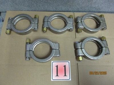 5 Dixon 2-1/2'' Sanitary Clamps 13MHP250