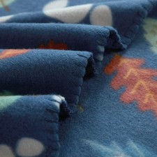 Mainstays Paw Print Fleece Throw Blanket Soft Cozy Pet Theme