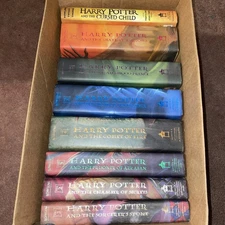 Harry Potter Complete Hardcover Books Set 1-8 J K Rowling First American Edition