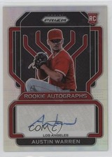 2022 Panini Prizm Rookie Auto Silver Prizm Austin Warren #RA-AU Auto gh4