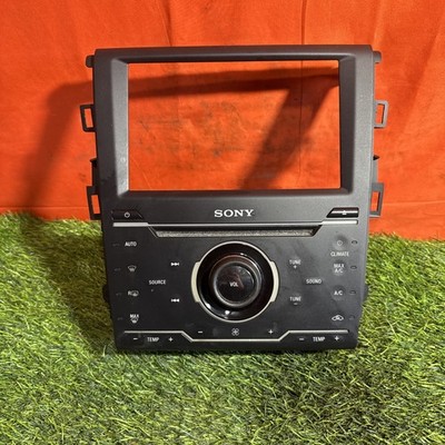 2013 Ford Fusion Sony Audio And Climate Control System Panel OEM DS7T-18E245-PP