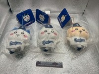 Chiikawa Mlb Tokyo 2025 Dodgers Chiikawa Hachiware Usagi Maskottchen 3Er Set