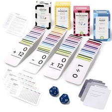 AwardWinning Math Flash Cards   681 Addition, Subtraction, Multiplication 