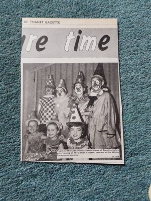 Sk242 Ephemera 1970 Bild Diana Guest Smith School Of Dancing Margate 