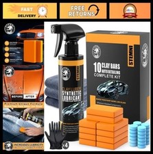 10 Pack Premium Clay Bar Kit For Auto Detailing Car Wash Cleaning Lubricant 10 Pack Premium Clay Bar Kit For Auto Detailing Car Wash Cleaning Lubricant
