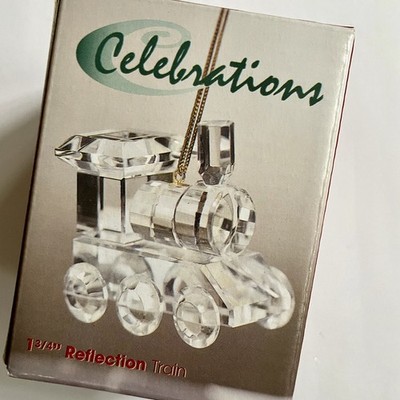 CELEBRATIONS 1 3/4'' Reflections Glass Train
