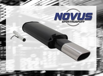 NOVUS Sportauspuff Gruppe N ESD 135x75mm Oval für VW Passat 3B / 3BG