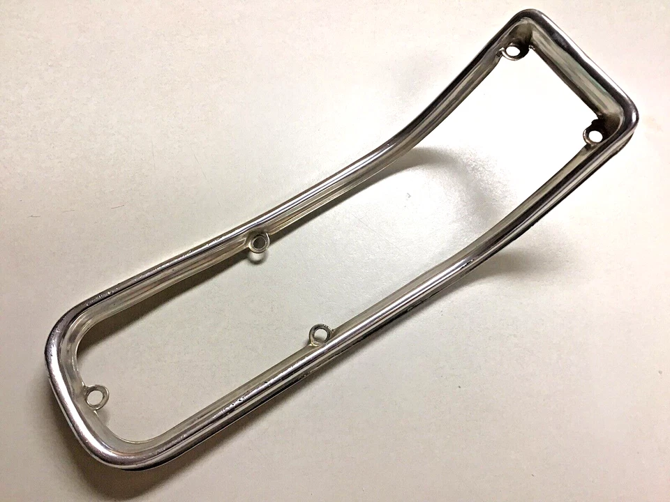 1966 CHEVELLE MALIBU SS TAIL LIGHT LENS TRIM BEZEL OEM GM 66 - Image 1 of 4