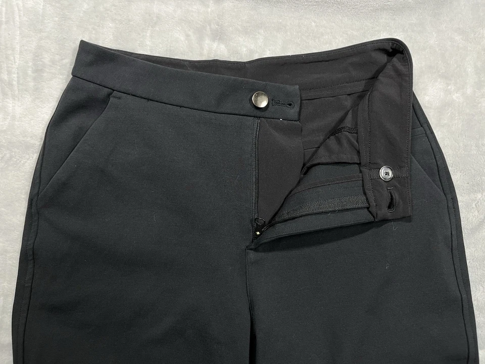 Брюки женские Lululemon 4 платья черные с карманами на молнии комфортные для гольфа эластичные - Изображение 2 из 4