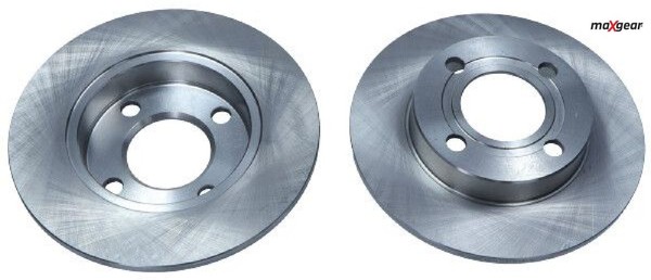2X Bremsscheibe Maxgear 19-1208 2 Bremsscheiben Hinterachse Hinten FüR Audi-image