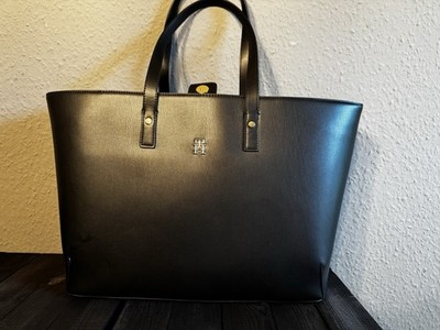Tommy HILFIGER Tasche SATCHEL Schwarz