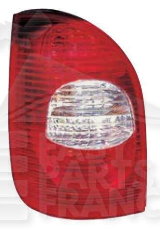 Feu arrière-gauche pour Citroën Xsara Picasso de mars 2004 en plastique rouge