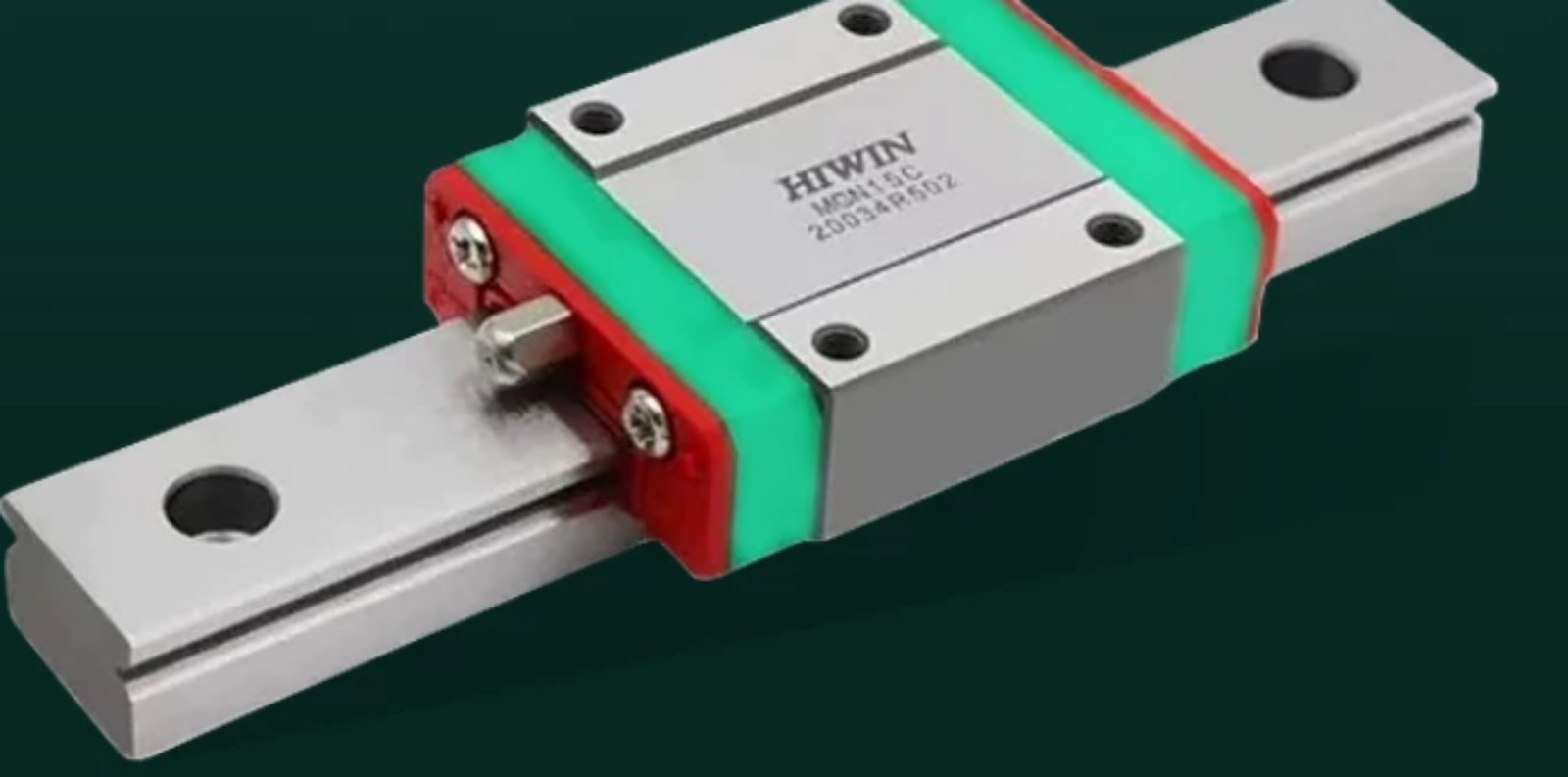 1PCS HIWIN silver linear guide slider HGW30CC high assembly widened slider
