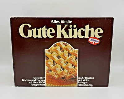 Dr. Oetker Alles für die gute Küche Schuber mit 20 Bänden Kochbuch Kochbücher 