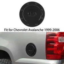 Gas Cap Fuel Tank Door Cover Trim For Chevy Avalanche GMC Sierra Tahoe Suburban
