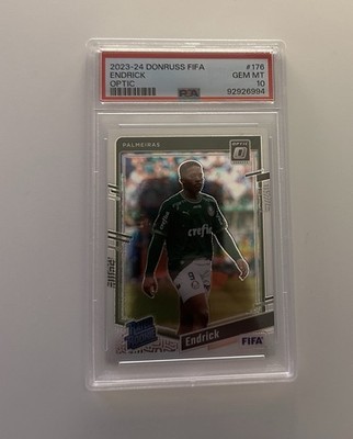 2023-24 Panini Donruss Fifa - Endrick Optic RC Rookie#176 PSA 10