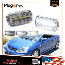 For JDM Spec Honda/Acura RSX Integra Civic EP3 Dynamc White LED Side Marker Lamp