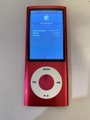 Apple iPod nano 5th Generation Pink (8 GB) - LINES ON LCD